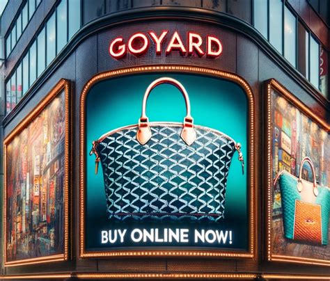 can i buy a goyard online|goyard outlet store.